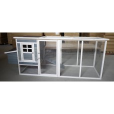 Kippenhokken Met Ren