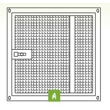 Voliere paneel deur 100 x 100 cm